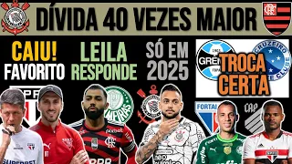 SPFC: ZUBELDIA FAVORITO! LEILA FALA DE GABIGOL! DÍVIDAS: FLA x TIMÃO! MAYCON FORA! CABRAL P/ GRANDO+