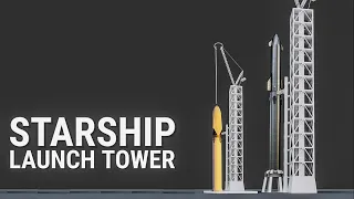 Spacex Starship Launch Tower Taking Shape