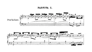Johann Sebastian Bach, Complete Partitas BWV 825-830 (Andrés Maupoint) [SCORE-VIDEO]