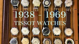 WATCH REVIEW - 1938 to 1969 Tissot watch collection - A vintage watch brand that you should collect!