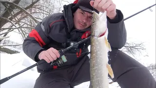 Москва река. Зимний спиннинг. Maximus Advisor Winter Jig + Cerber PG 4000