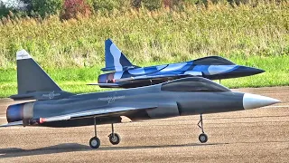 AMAZING RC JET SHOW! 2X CHENGDU FC-1 - ELSTER JET TEAM | JET POWER 2018