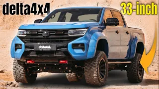 VW Amarok Beast 2.0 Lifted With Wide Fenders By Delta4x4