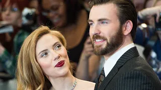 Scarlett Johansson and Chris Evans 💗💗💗♥♥♥♥