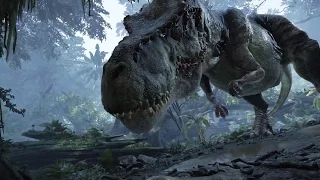 Crytek's Back to Dinosaur Island VR Demo (Direct Feed)