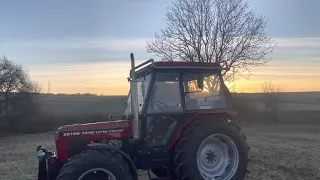 Zetor 7245 turbo - nové kolesá R34