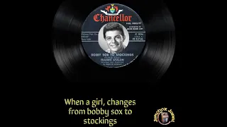Bobby Sox To Stockings - FRANKIE AVALON w/lyrics: Jukebox Jaunt