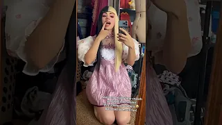 Since alot of you asked I made my #crybaby #cosplay for the concert! #melaniemartinez #portals #k12