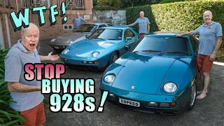 I just bought all these Porsche 928s at auctions. Clearly I'm not running on all cylinders!