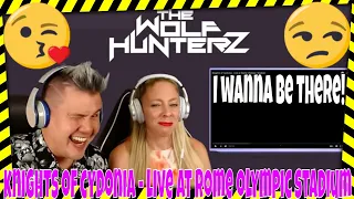 Knights of Cydonia - Live at Rome Olympic Stadium | THE WOLF HUNTERZ Jon and Dolly Reaction