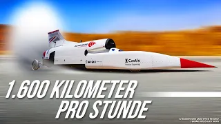 Fastest Car Ever Breaks Sound Barrier Like a Jet