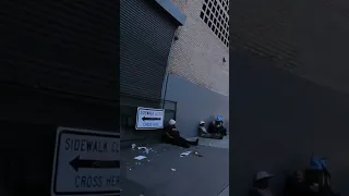 San Francisco skid row  downtown | sub for full 4K Vids  👍