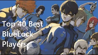 Top 40 Best Blue Lock Players