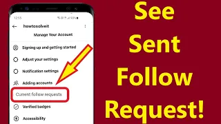 How to See Sent Follow Request on Instagram New Update and cancel them 2023!! - Howtosolveit