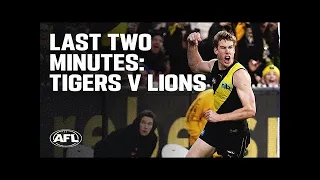 Reacting To the Last 2 Minutes of Brisbane Lions vs Richmond Tigers