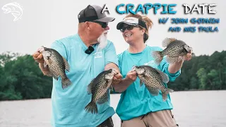 Godwin takes Mrs. Paula on a Crappie date