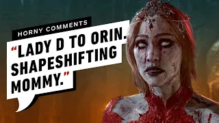 Baldur's Gate 3 Orin the Red Reacts to Horny Comments