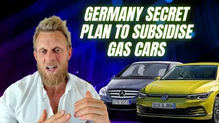 Germany's INSANE gas car subsidy plan: claims "EVs are not the future"