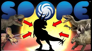 Becoming EVERY DINOSAUR in SPORE