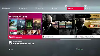 HITMAN™ 2 Standard Access Pass not showing up in store