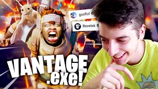 VANTAGE.EXE! ⚡ Reaccionando a EXES de APEX