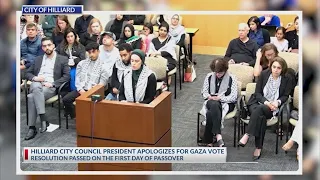 Hilliard City Council president apologizes to Jewish community