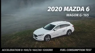 2020 Mazda 6 Skyactiv-G165 Wagon / Acceleration / POV / Fuel consumption