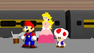 Super Mario 64 Bloopers:Mario's Stupid Train Trip