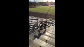 Bleacher Workout Plyometrics