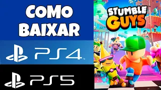 Como Baixar Stumble Guys no PS4 e PS5