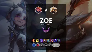 Zoe Mid vs Azir - EUW Master Patch 12.15