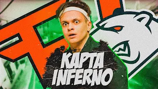 БУСТЕР СМОТРИТ FAZE vs VIRTUS PRO | КАРТА INFERNO