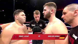 HARD Combinations by Lazaar | Ismael Lazaar vs Shkelqim Ademaj | Enfusion Full Fight