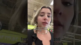 I was being followed in a grocery store