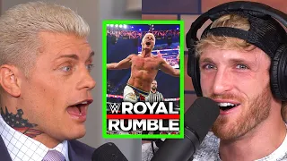 Cody Rhodes Talks WINNING Royal Rumble & ELIMINATING Logan Paul!