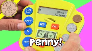 How To Use The  Coin-U-Lator Handheld Coin Counting Calculator Learning Money Game