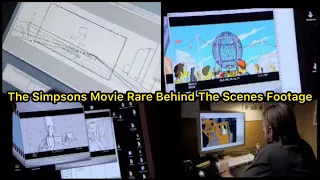 The Simpsons Movie Rare Behind The Scenes Footage (Lost Media)