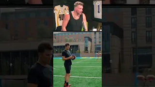 Tom Brady Passing Trick Video Gets Praise From Pat McAfee #Shorts