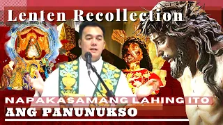 HOLY MASS TODAY || LENTEN RECOLLECTION  |  REV FR DOUGLAS BADONG