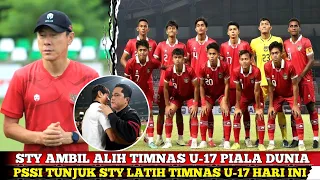 MENOLAK PASRAH!! STY AMBIL ALIH TIMNAS U17 PROYEKSI PIALA DUNIA - PSSI TUNJUK STY LATIH GARUDA MUDA