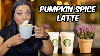 PUMPKIN SPICE LATTE RECIPE (PSL) | DIY Homemade Starbucks drink by an ex-barista