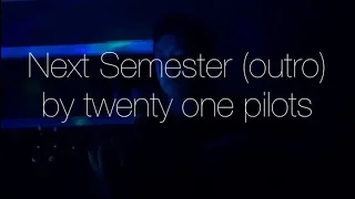 Next Semester - twenty one pilots baritone ukulele tutorial