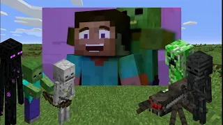 Minecraft Mobs Reacts | Zombie Rap | Ep.5