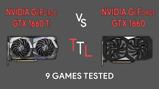 NVIDIA GeForce GTX 1660 Ti vs GTX 1660 | Σύγκριση και επιδόσεις σε 9 παιχνίδια