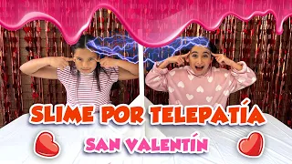 SLIME POR TELEPATÍA DE SAN VALENTÍN  #laracampos #sanvalentin