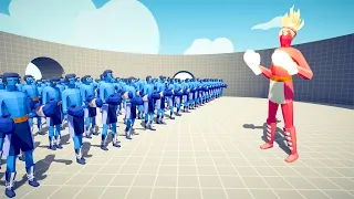 HOW MANY BOXERS NEED TO TAKE DOWN A SUPER BOXER - 🐵 Totally Accurate Battle Simulator TABS