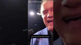 Arnold Schwarzenegger Laughing
