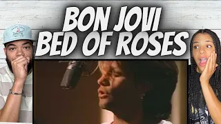 WOW!| FIRST TIME HEARING Bon Jovi - Bed OF Roses REACTION