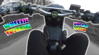 Roller Wheelie Tutorial | Einfach erklärt! | 50ccm / 70ccm | Mbk booster