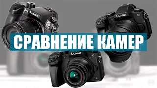 Panasonic G80 vs Panasonic GH4 vs Panasonic G7 - Сравнение видеовозможностей камер